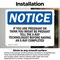 Signmission Safety Culture Sign, 10 in Width, Vinyl Decal, Rectangle OS-2PACK-NS-D-710-L-13615 - alternate 2